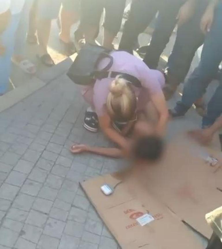 Sulama kanalına düşen çocuğu vatandaşlar kurtardı; o anlar kamerada