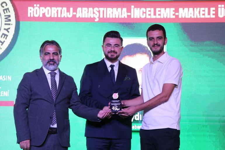 Kayseri Gazeteciler Cemiyeti’nden DHA’ya 3 ödül