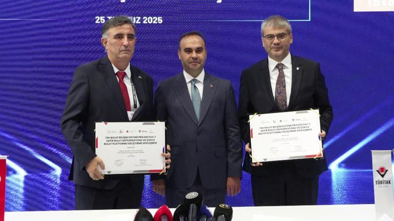 Bakan Kacır, IDEF 2025e imza törenlerine katıldı