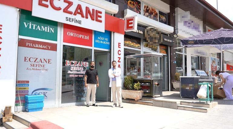 Eczacıdan hayat kurtaran Heimlich manevrası