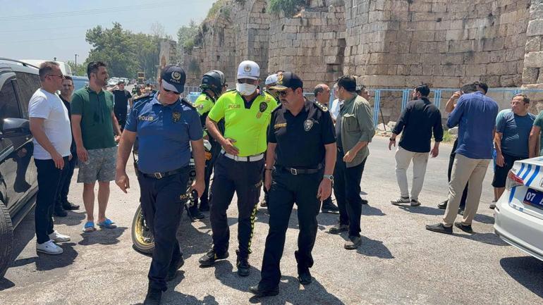 Antalyada rekor sıcaklıkta orman yangını fırtınası