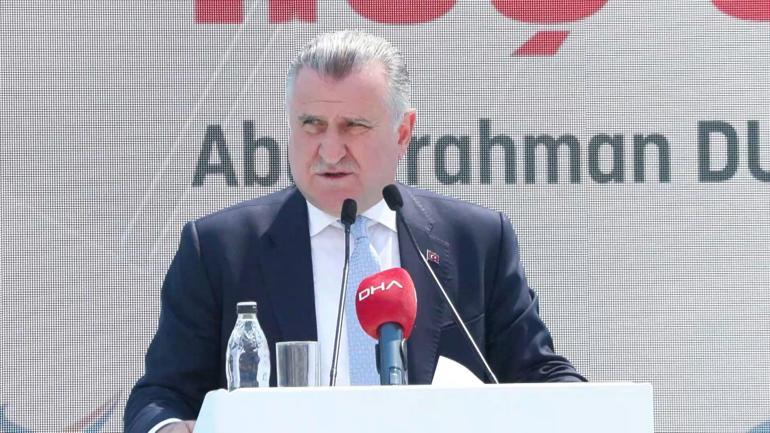 Bakan Bak temel atma töreninde konuştu: Sporun gücünü kullanmamız lazım