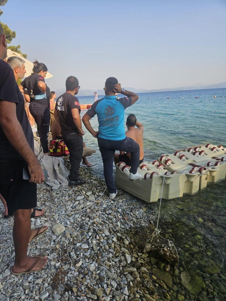 Muğla’da kürek sörfü yapan 2 kişiden 1i kayıp; olay öncesi kamerada