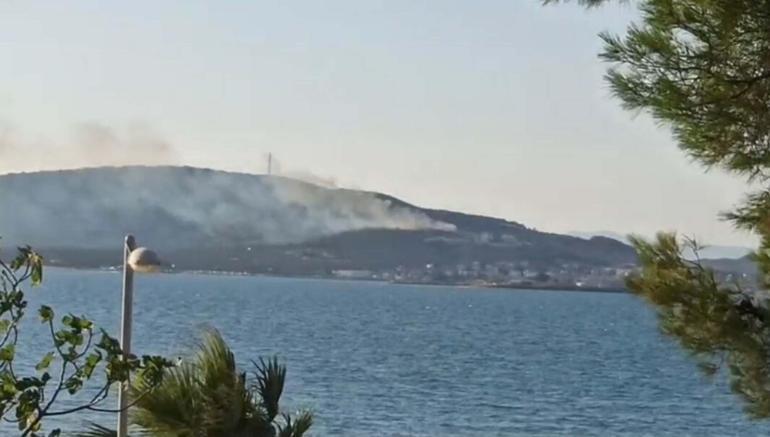 Balıkesirdeki orman yangını 1 saatte kontrol altına alındı