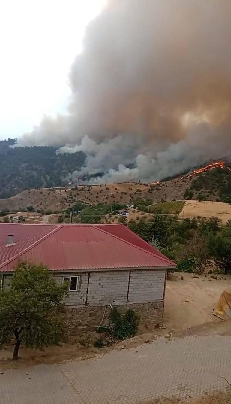 Kahramanmaraş’ta orman yangını