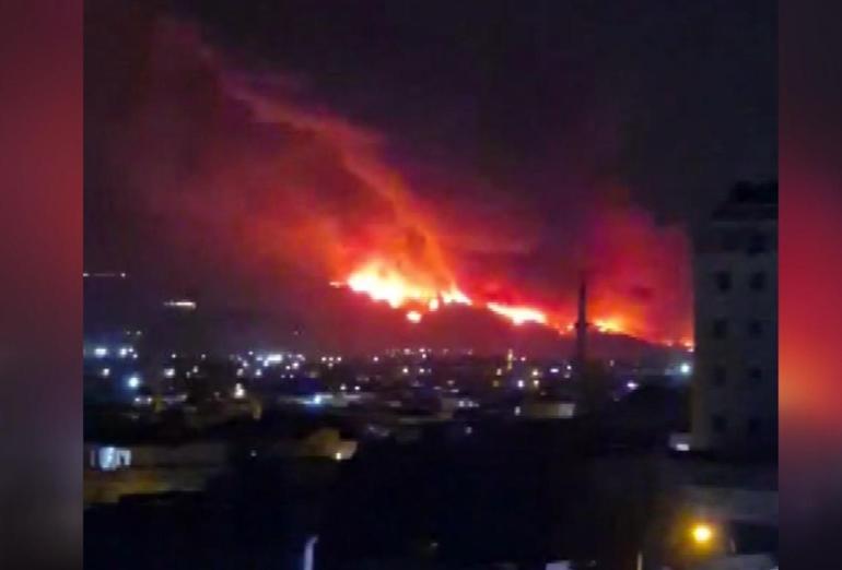 Bursada orman yangını