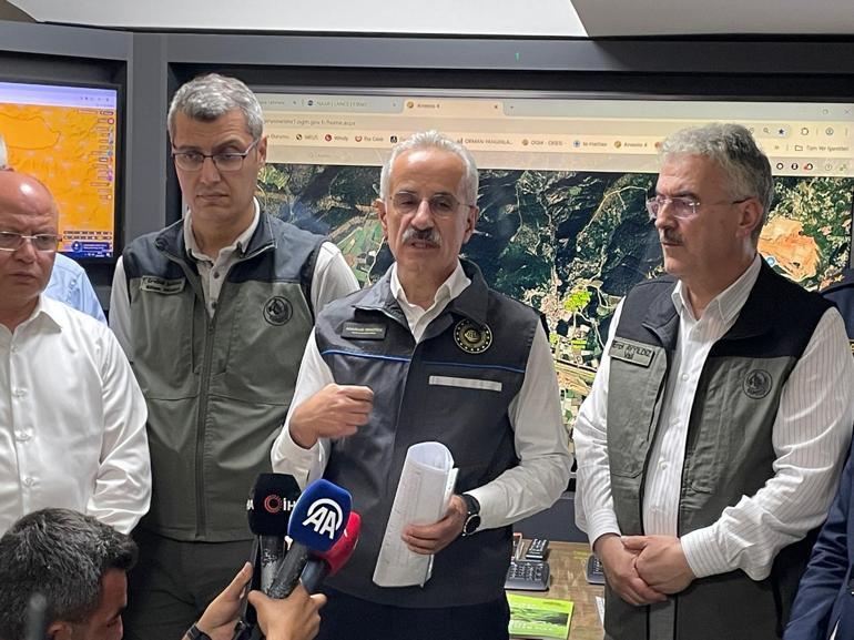 Bursada orman yangını