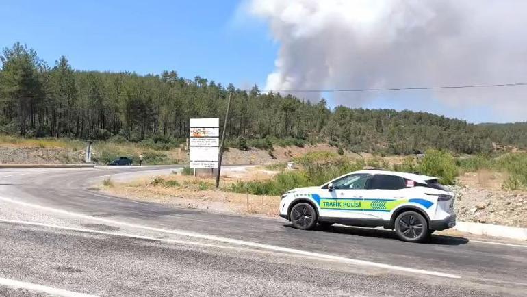 Bursa Orhaneli’de alevler yeniden canlandı