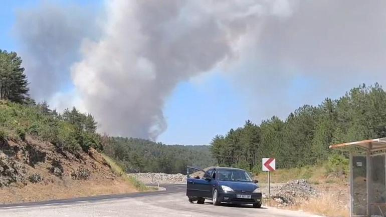 Bursa Orhaneli’de alevler yeniden canlandı