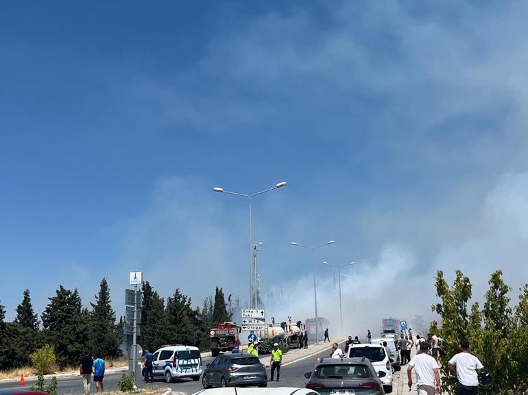 İzmirde orman yangını kontrol altına alındı