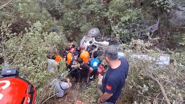 Bursa’daki yangın bölgesi dronla görüntülendi; 3 ölü