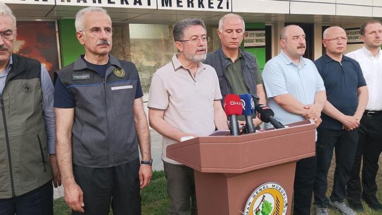 Bursa’daki yangın bölgesi dronla görüntülendi; 3 ölü