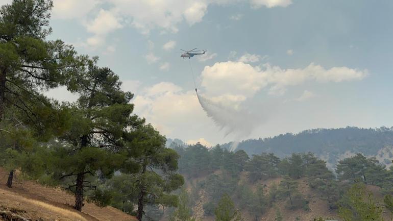 Kahramanmaraş’taki orman yangınında 2nci gün