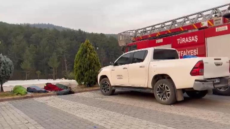 Bursa Orhanelide orman yangını; çevreyi duman kapladı