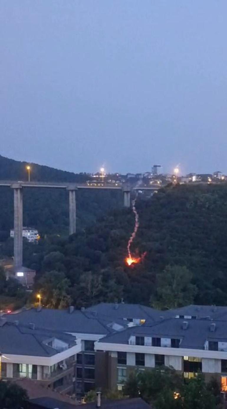 Beykozdaki orman yangınına ilişkin 1 şüpheli gözaltına alındı