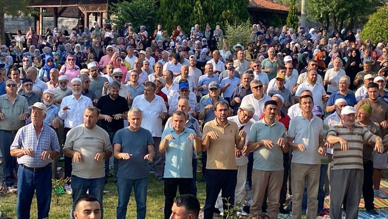 Orman yangınlarının sürdüğü Karabük’te yağmur duası