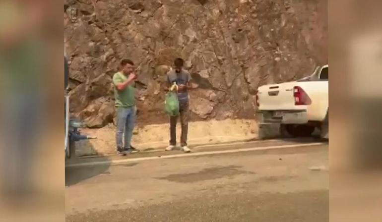 Bursadaki orman yangını 4üncü gününde; yanan alanlar dronla görüntülendi