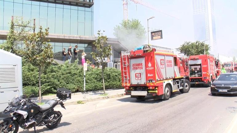 Şişli Tapu Müdürlüğü’nde yangın paniği