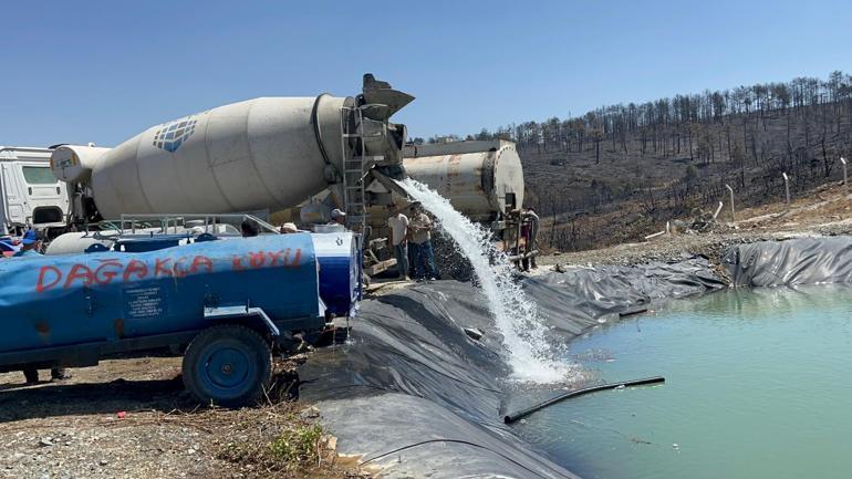 Bursadaki orman yangını 4üncü gününde; yanan alanlar dronla görüntülendi