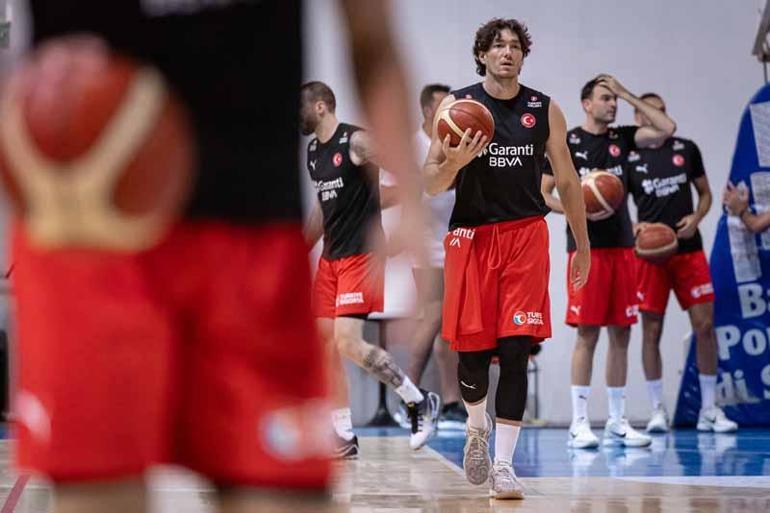 A Erkek Milli Basketbol Takımı Avrupa Şampiyonası hazırlıklarına Bormio’da başladı