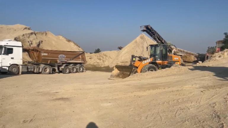 Silivri’de kum ocağında göçük; çalışmalara ara verildi