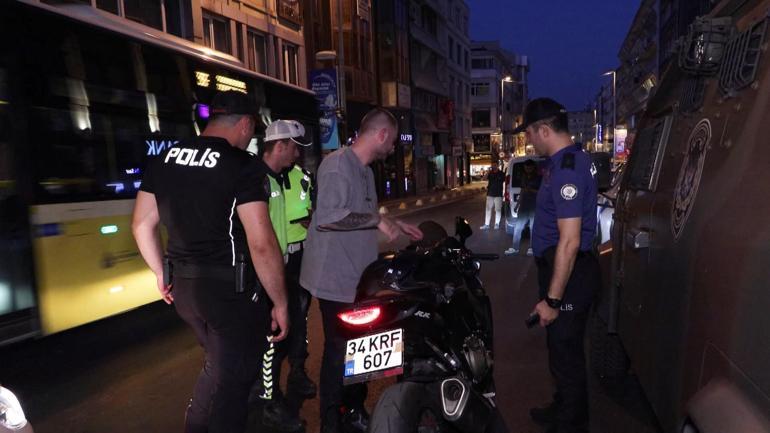 İstanbulda helikopter destekli Huzur İstanbul denetimi