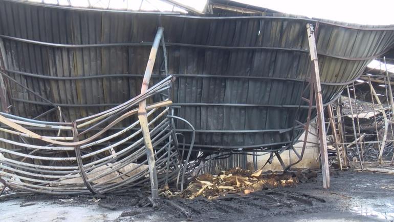 Çekmeköyde fabrikada çıkan yangın kontrol altına alındı