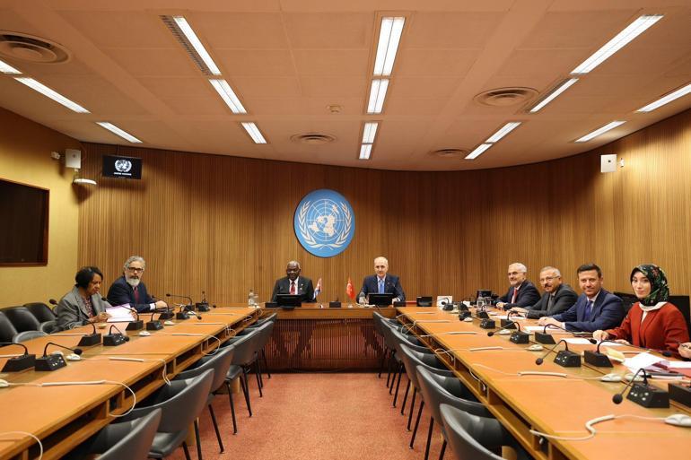 TBMM Başkanı Kurtulmuş, Küba Halkın Gücü Ulusal Meclisi Başkanı Hernandez ile görüştü