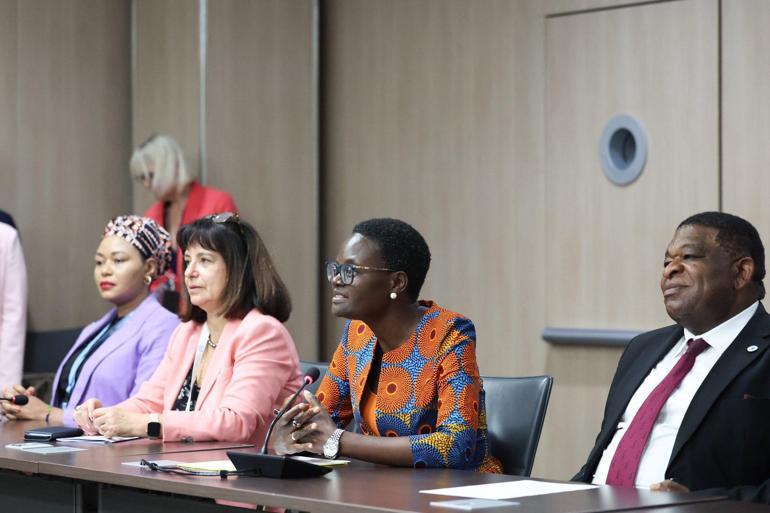 TBMM Başkanı Kurtulmuş, PAB Başkanı Ackson ve PAB Genel Sekreteri Chungong ile görüştü