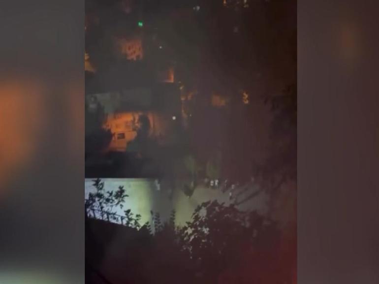 Bursada havai fişek yangına yol açtı; 1 kişi tutuklandı