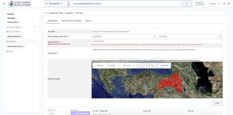 Türkiyenin dijital haritası e-Devlette erişime açıldı