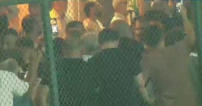 Rize’de amatör turnuvadaki arbede kamerada