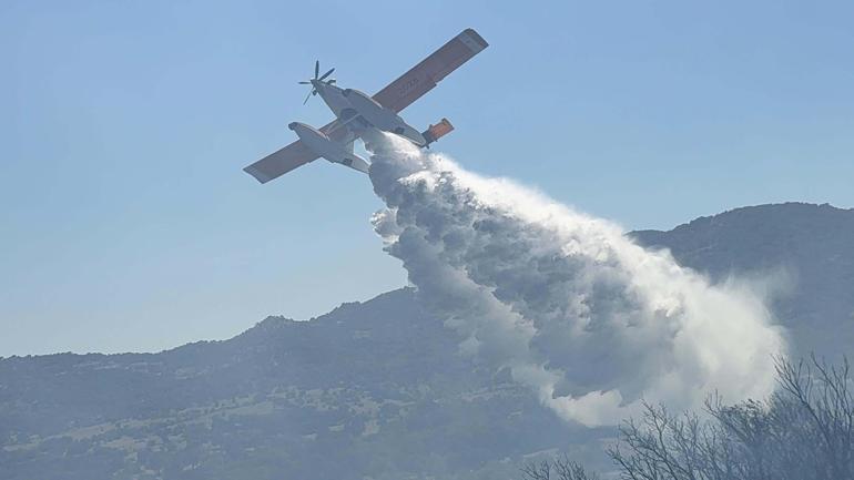 Bodrumda maki yangını