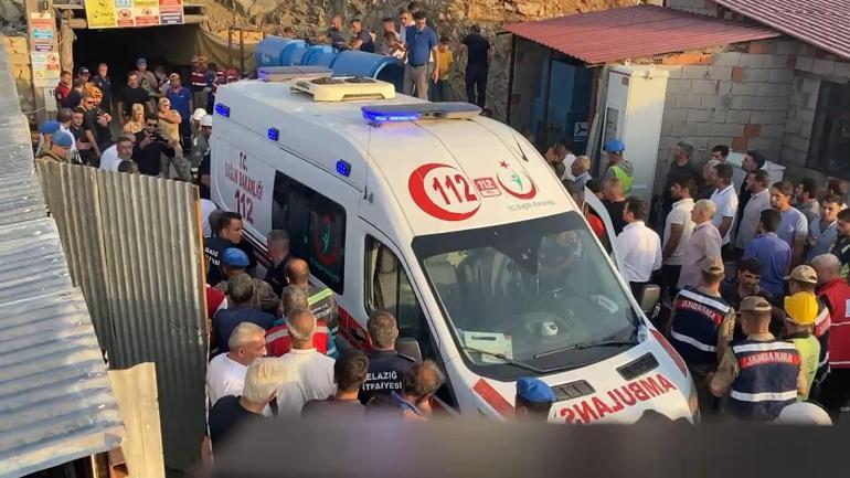 Elazığda madende göçük; 1 ölü