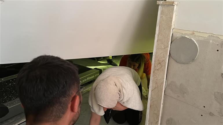 Kütahya’da lokalin asma tavanı çöktü; 1 yaralı