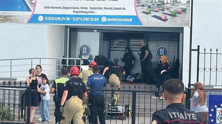 Kütahya’da lokalin asma tavanı çöktü; 1 yaralı