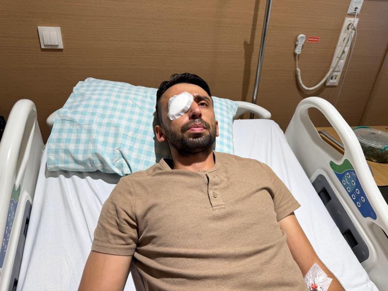 Kendisini uyaran bekçilere ateş etti, temizlik görevlisi görme yetisini kaybetti