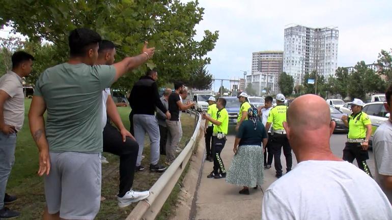 Kartalda zincirleme trafik kazası