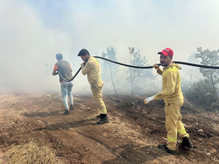 Şırnak’taki örtü yangını kontrol altında