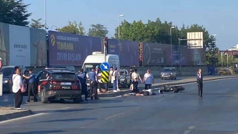 Sarıyer’de iki motosikletin kafa kafaya çarpıştığı kazada ölen Adem Dinç toprağa verildi