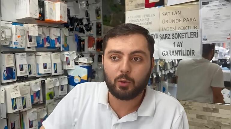 Beyoğlunda tamir ettirdiği telefonunun ekranı kırıldı; dükkana tekme ve yumruklarla saldırdı