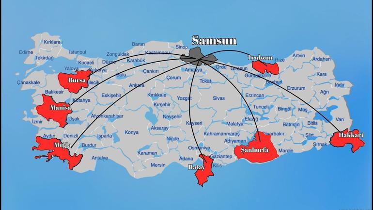 Samsun merkezli 8 ilde nitelikli dolandırıcılık operasyonu; 8 gözaltı