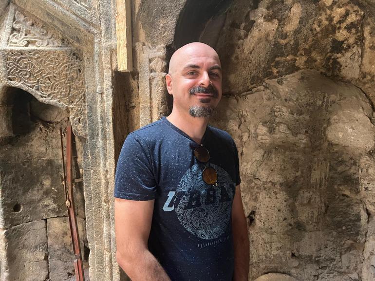 Nevşehirde kayadan oyma odunluğun, 6 asırlık ibadethane olduğu ortaya çıktı