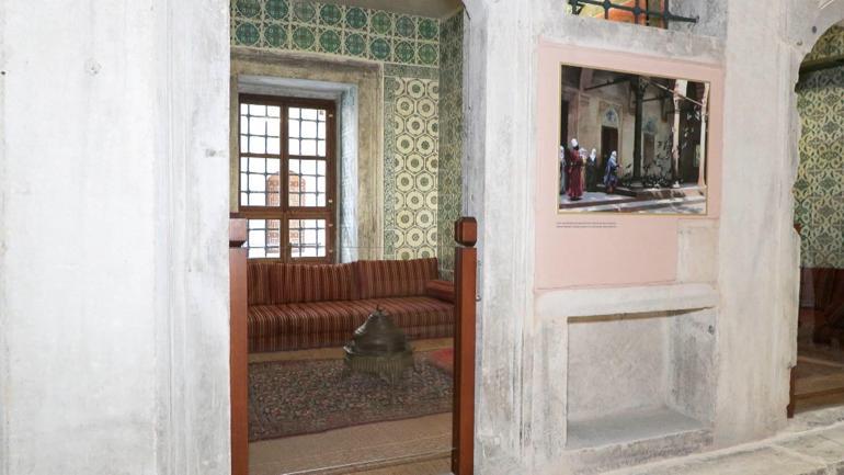 Topkapı Sarayında restorasyonu tamamlanan Karaağalar Koğuşu ziyarete açıldı