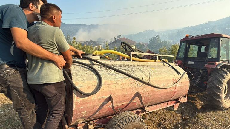 Bartında orman yangını kontrol altına alındı