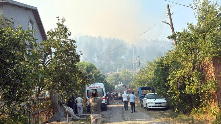 Bartında orman yangını kontrol altına alındı