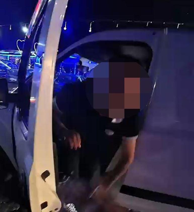 Motosiklet sürücüsüne saldırmaya kalkışan şüpheliye gözaltı