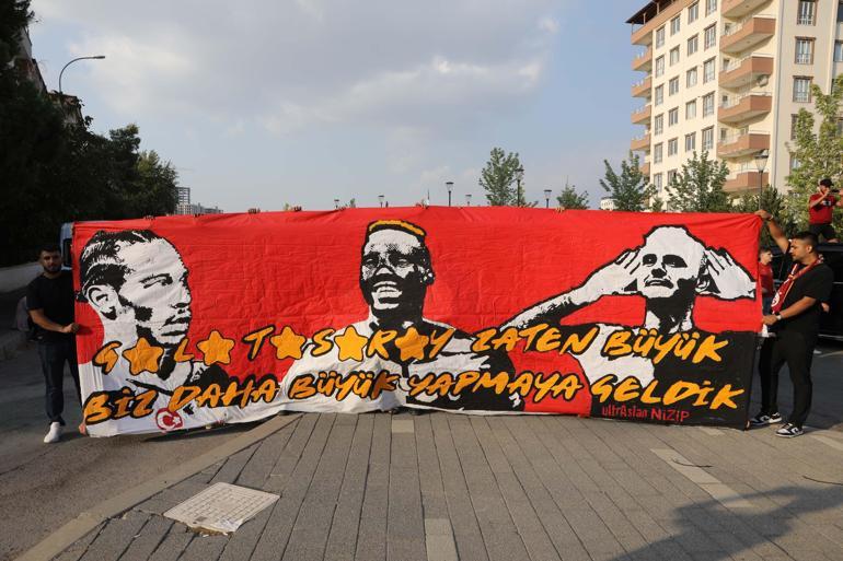Galatasaray kafilesi Gaziantepte