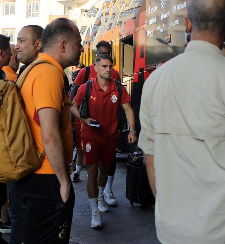 Galatasaray kafilesi Gaziantepte