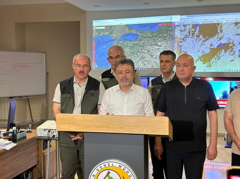 Çanakkalede iki orman yangını